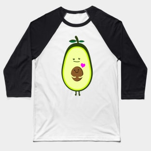 Avocado mom with baby Baseball T-Shirt